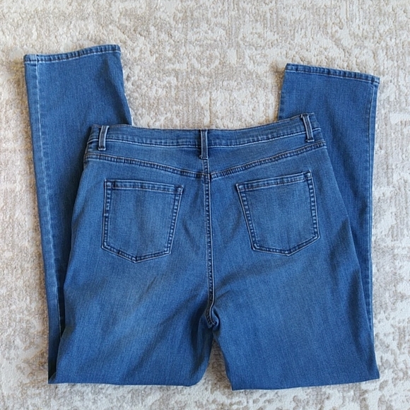Gloria Vanderbilt Amanda Slendering VIscose Jeans Plus 14 Blue - Picture 9 of 14